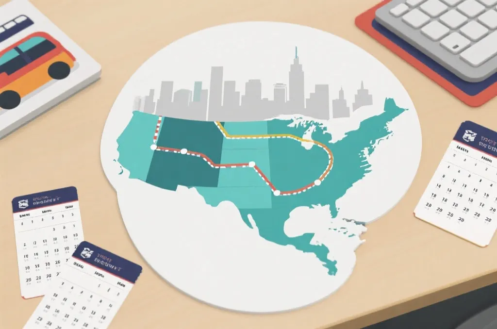 世界杯旅行路线示意：城市之间的移动与预算分配